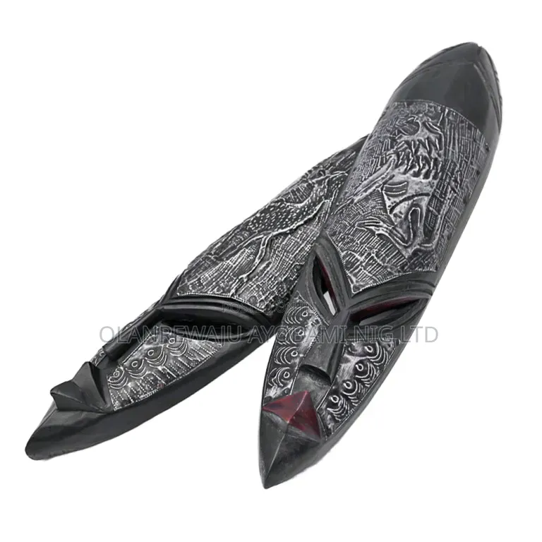 Decorative Black African Wall Mask