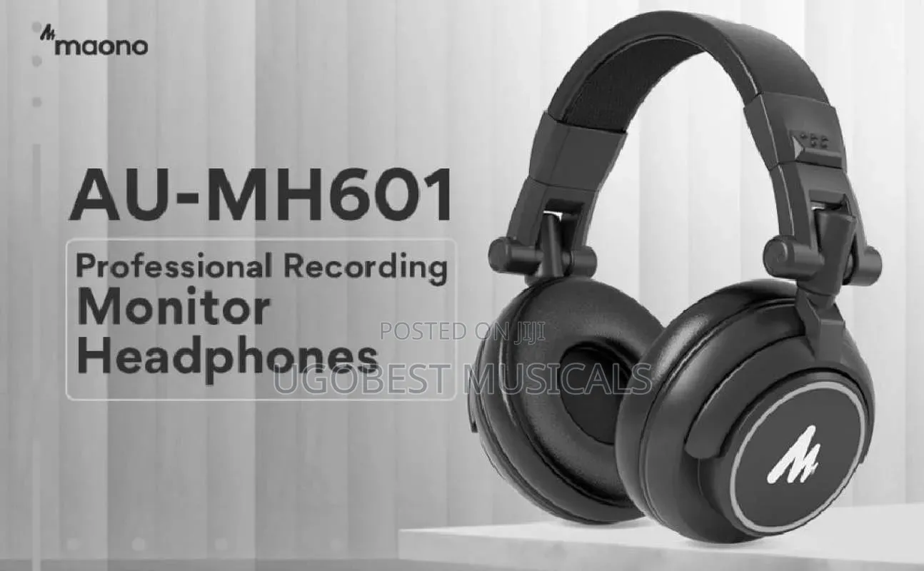 Maono Au-Mh601 Studio Monitor Headphones