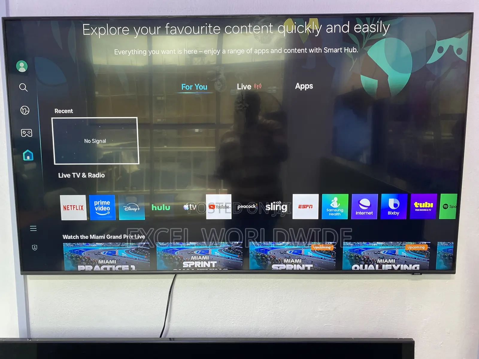 2022 Latest 55”Samsung Qled Smart TV WTH Nice Viewing Experience