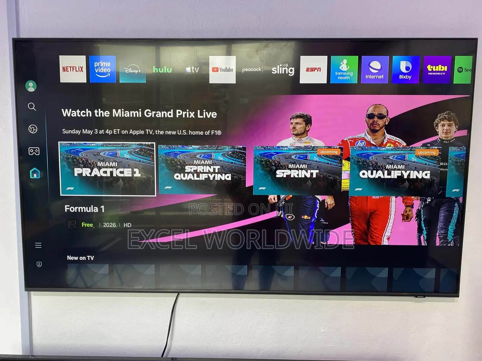 2022 Latest 55”Samsung Qled Smart TV WTH Nice Viewing Experience