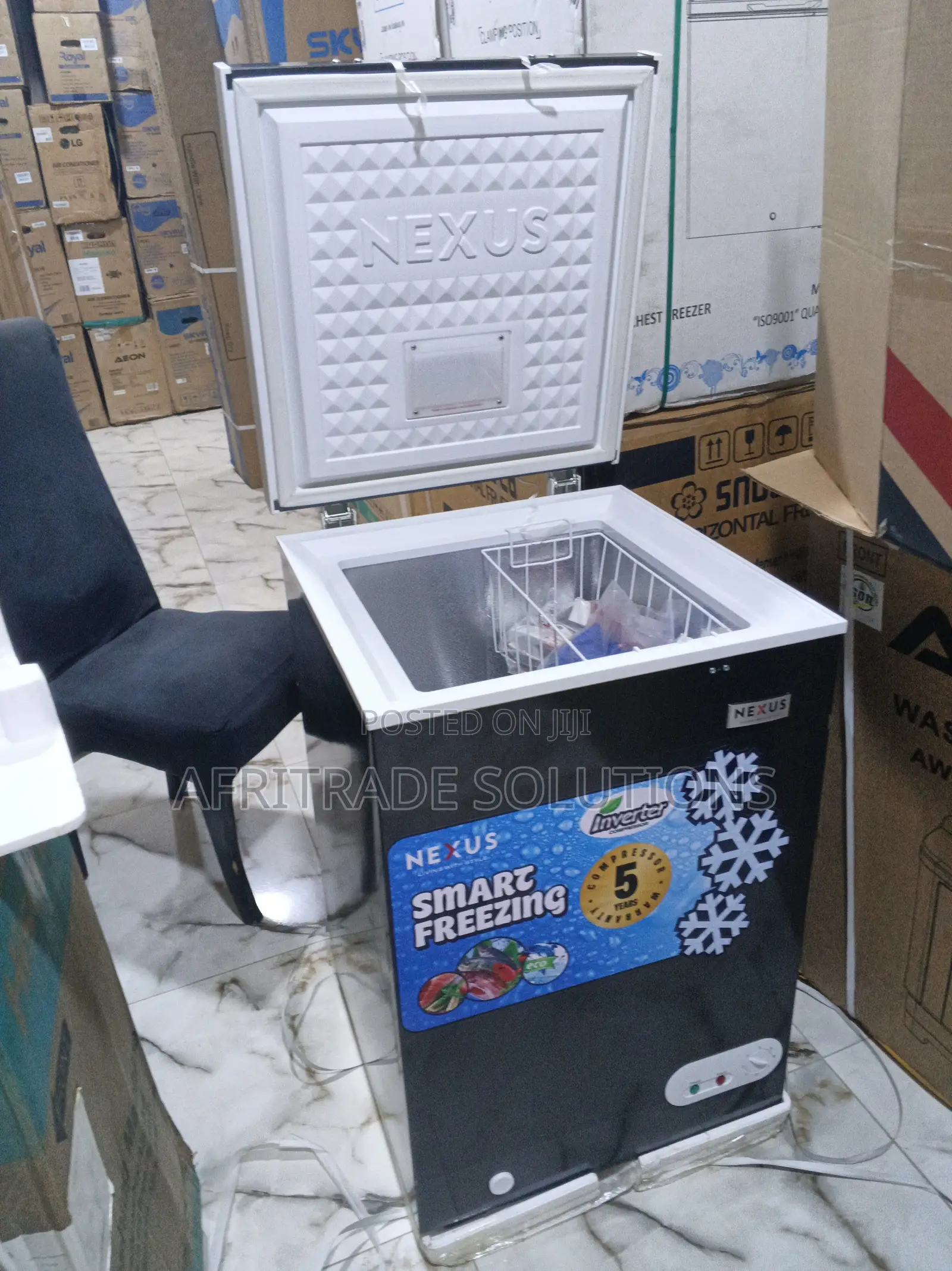 Nexus 100l Inverter Chest Freezer for Modern Kitchens