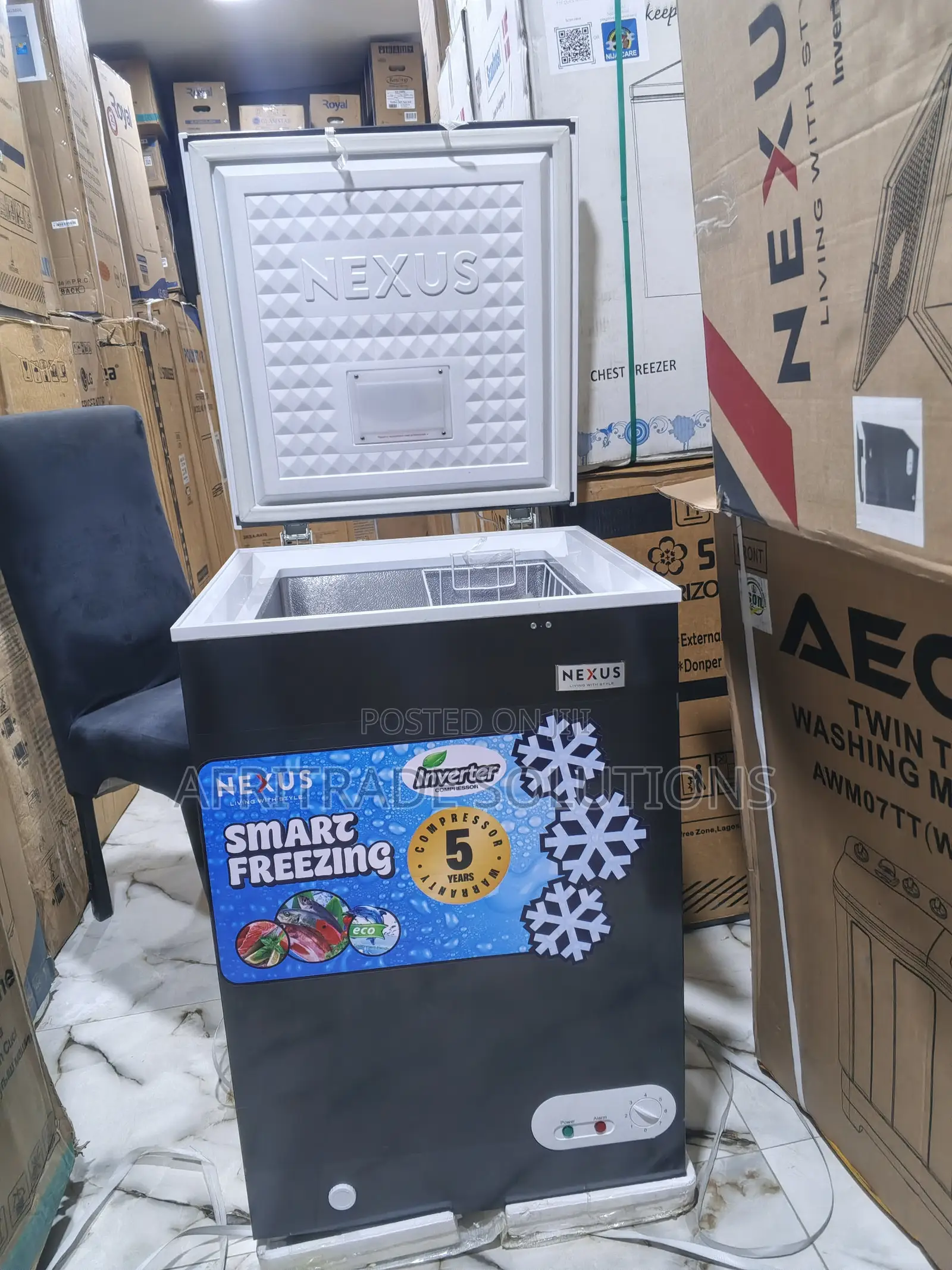 Nexus Nx-150hei Inverter Deep Freezer for Families