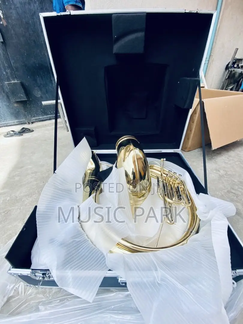 Brand New Gold Lacquer Sousaphone