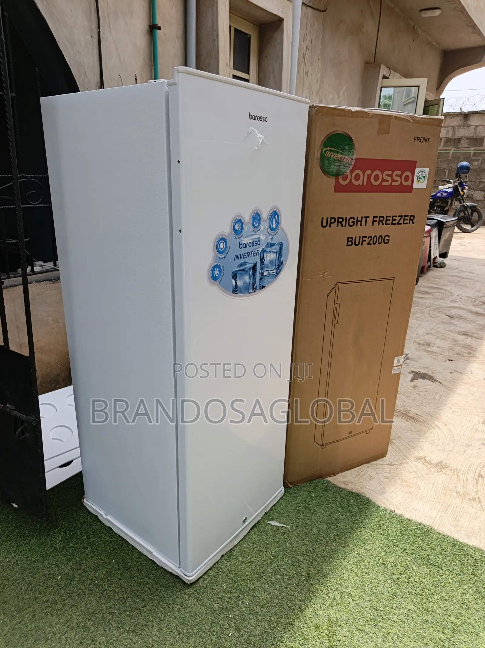 Barossa 200l Upright Freezer [Buf200g]High Performance Appliance