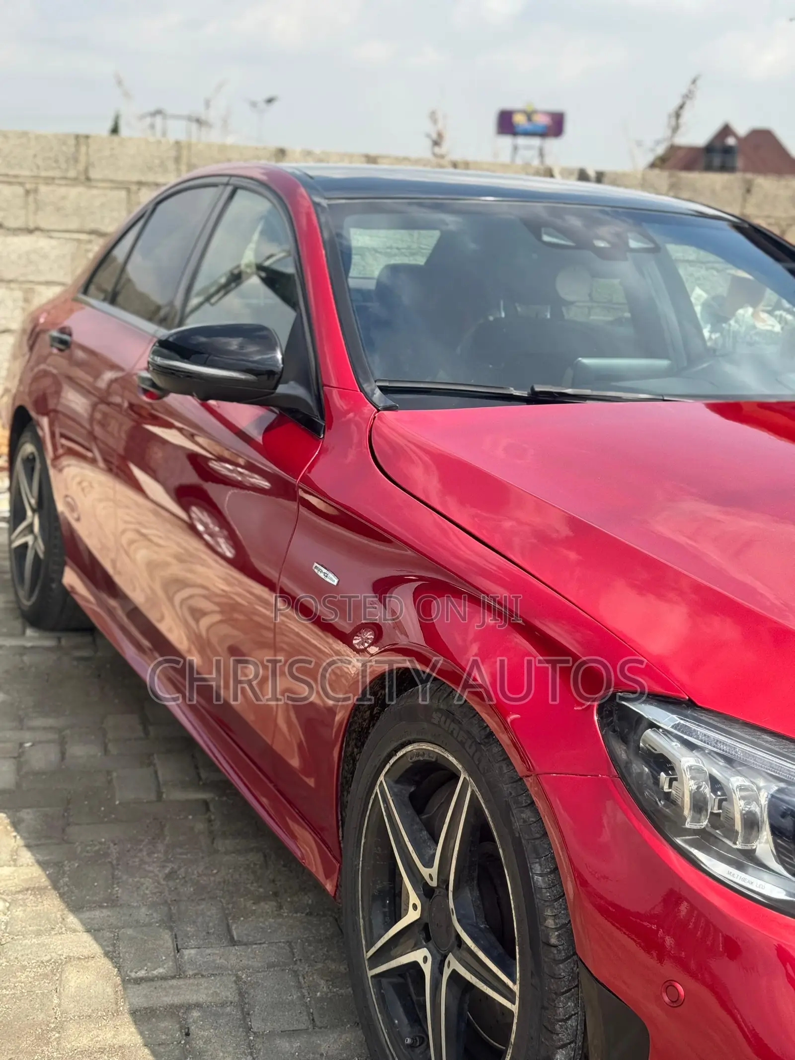 Mercedes-Benz C450 2016 Red
