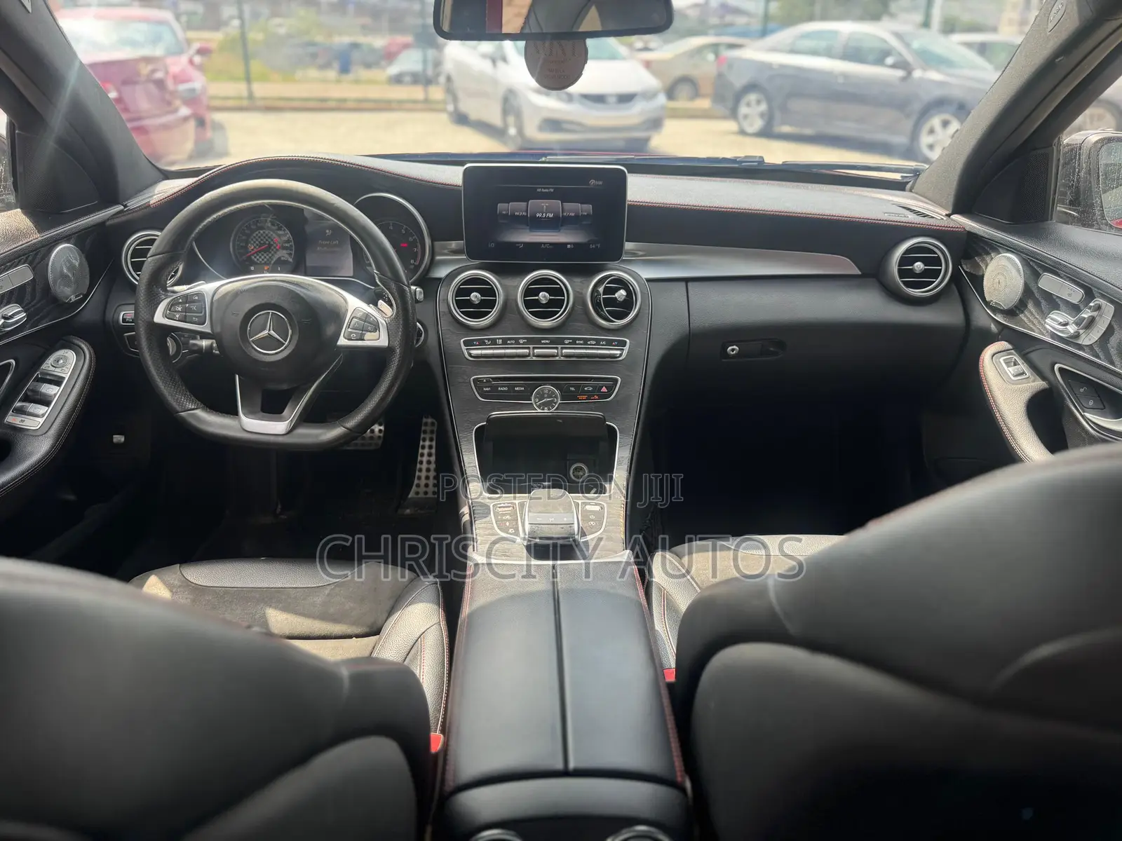 Mercedes-Benz C450 2016 Red