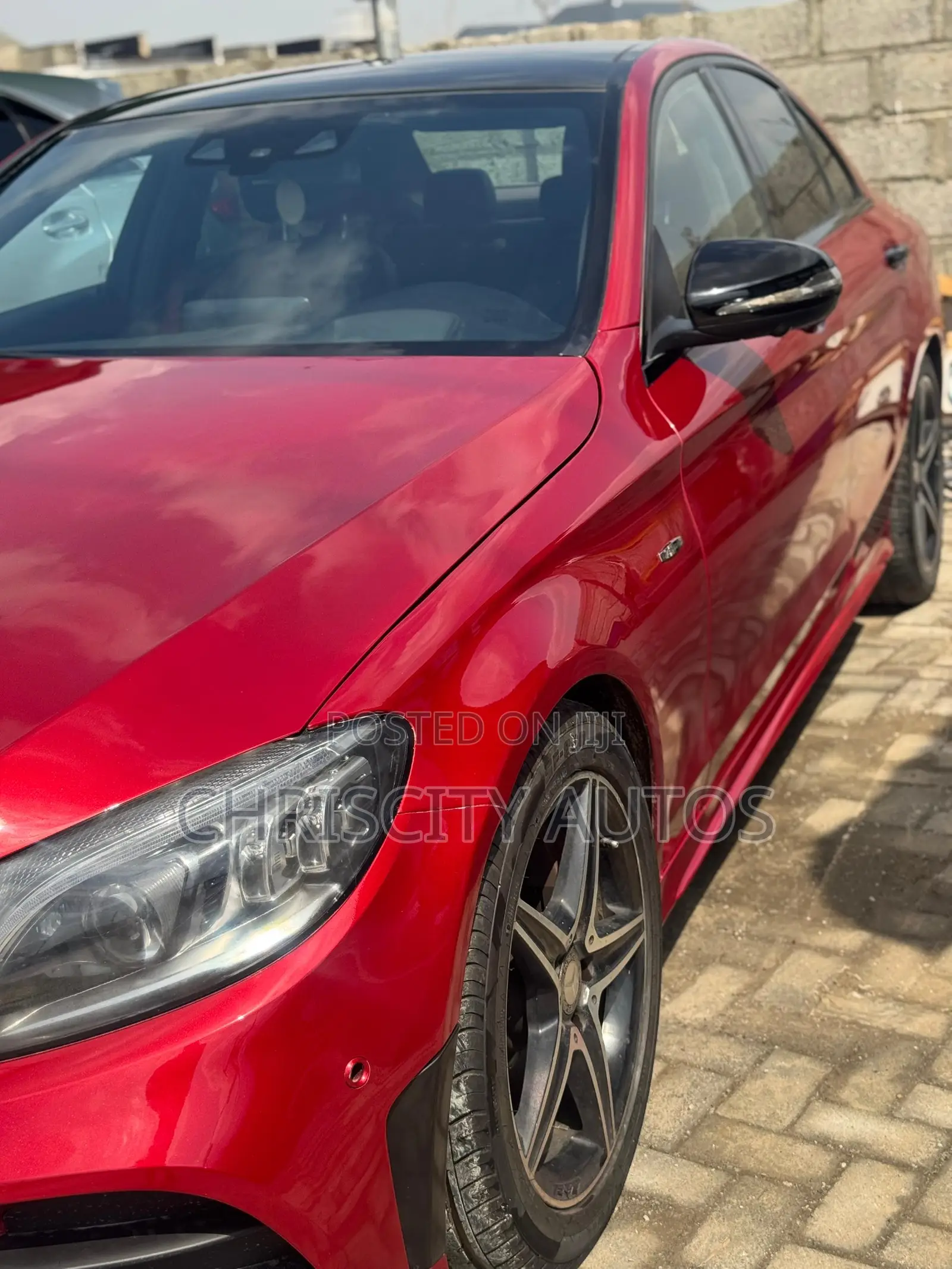 Mercedes-Benz C450 2016 Red