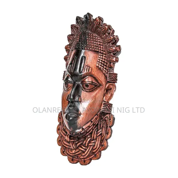 Mini Decorative Wooden Festac ’77 Head