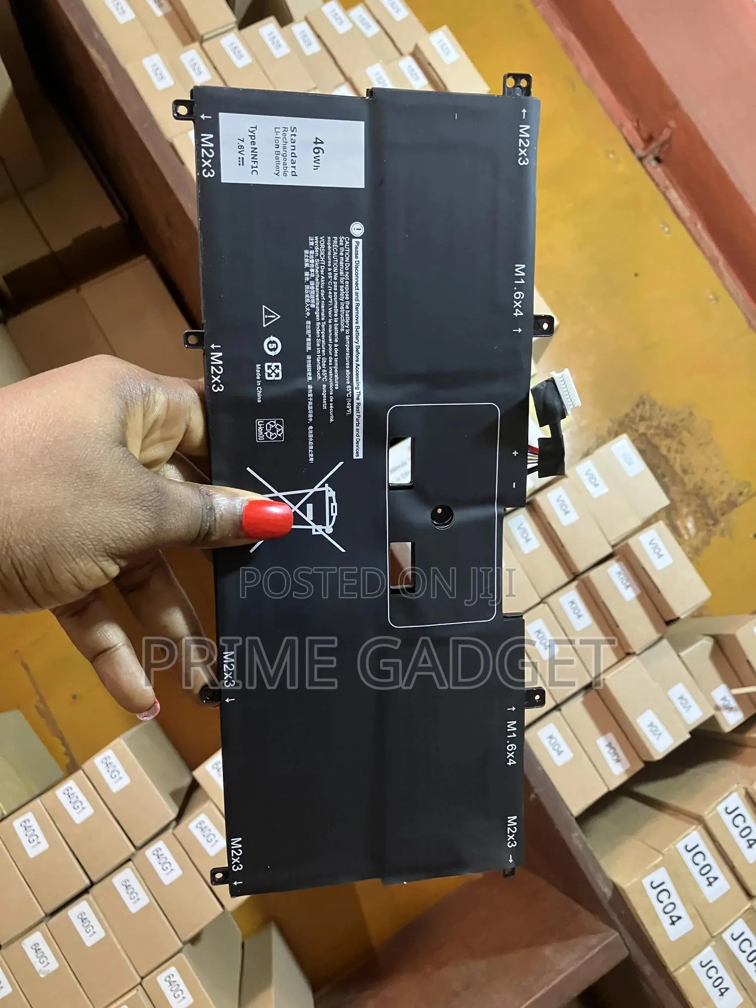 Dell XPS 13-9365 Battery for Dell Nnf1c, HMPFH