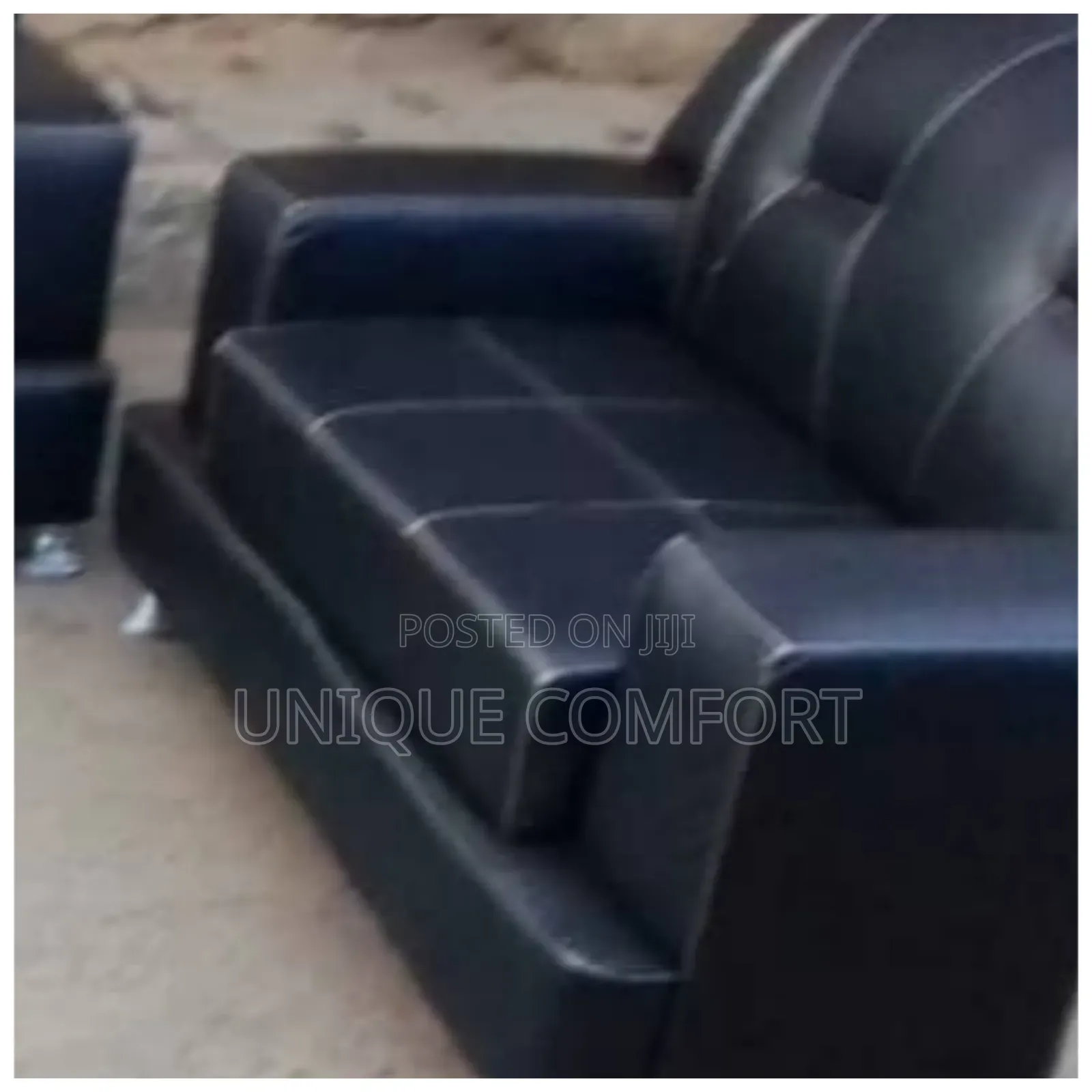 Brand New Top Quality 7 Seaters Full Padded Luxury Leather Sofa Set