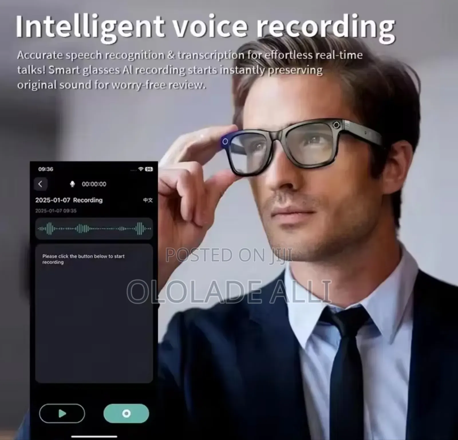 Smart Glasses With 8million Pixels