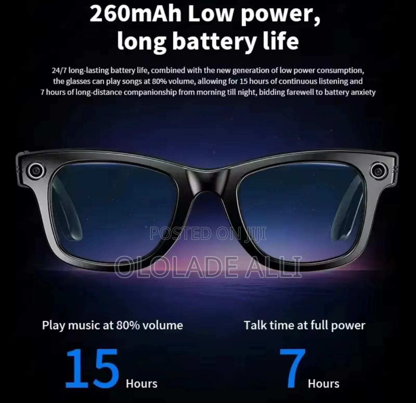 Smart Glasses With 8million Pixels