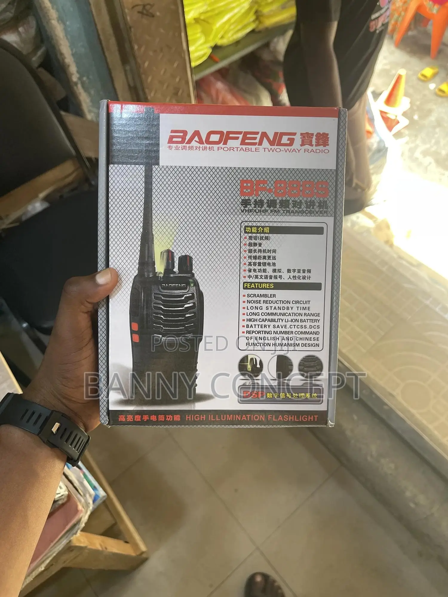 Baofeng Bf-888s Walkie-talkie