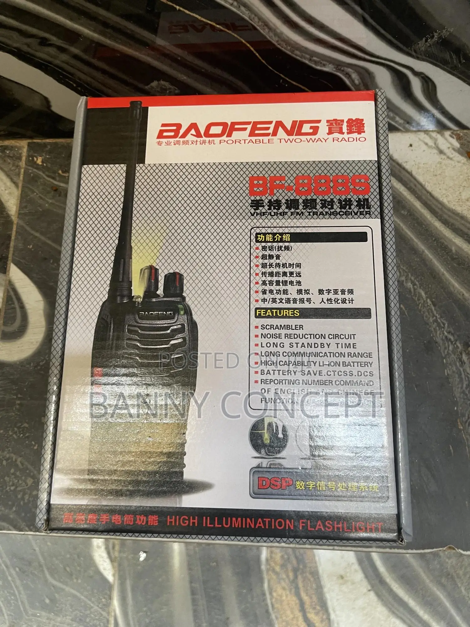 Baofeng Bf-888s Walkie-talkie