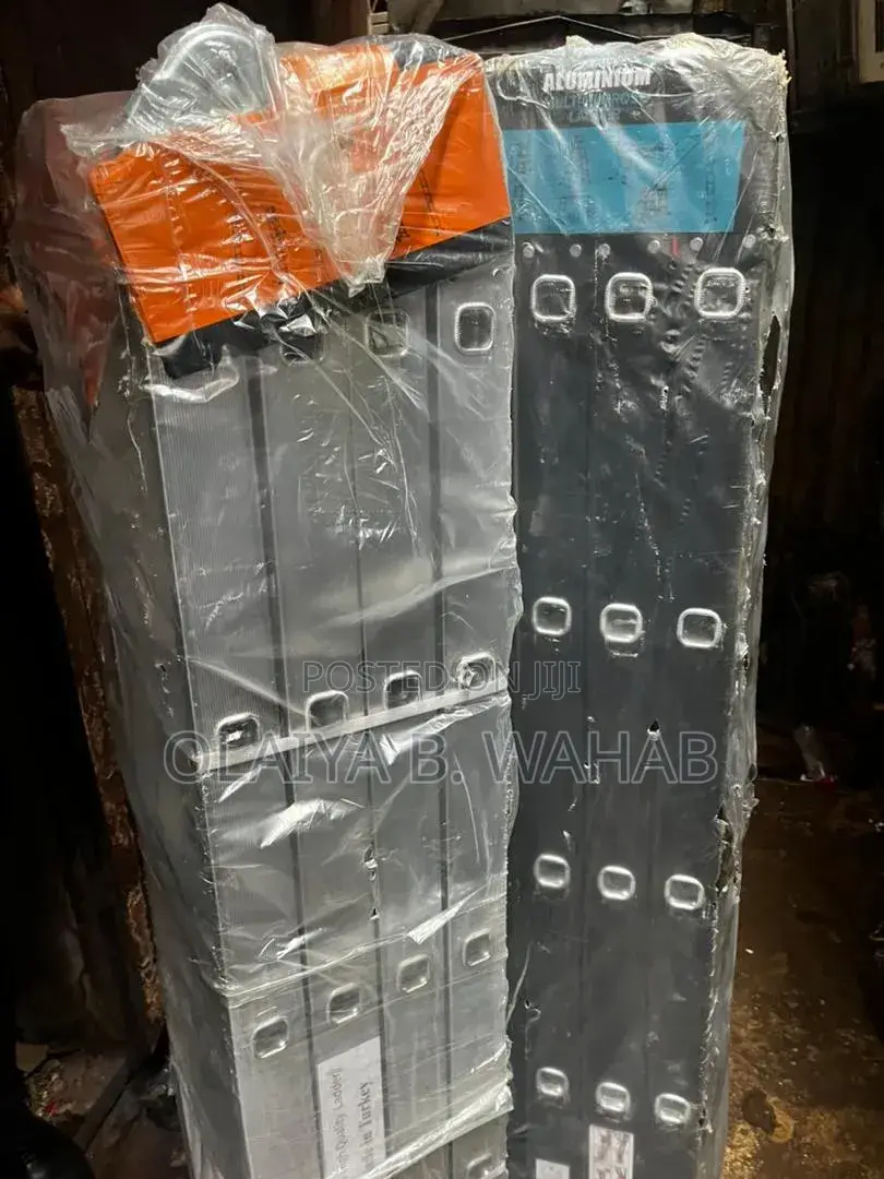 Multi-Purpose Aluminium Folding Ladder 16ft / 20ft