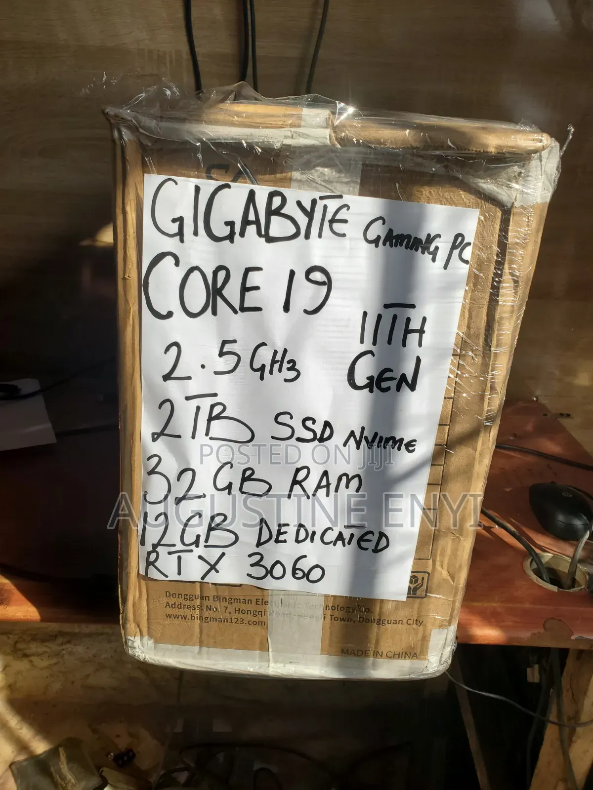 New Gigabyte GA-H110MSTX-HD3-ZK 32GB Intel Core i9 SSD 2T