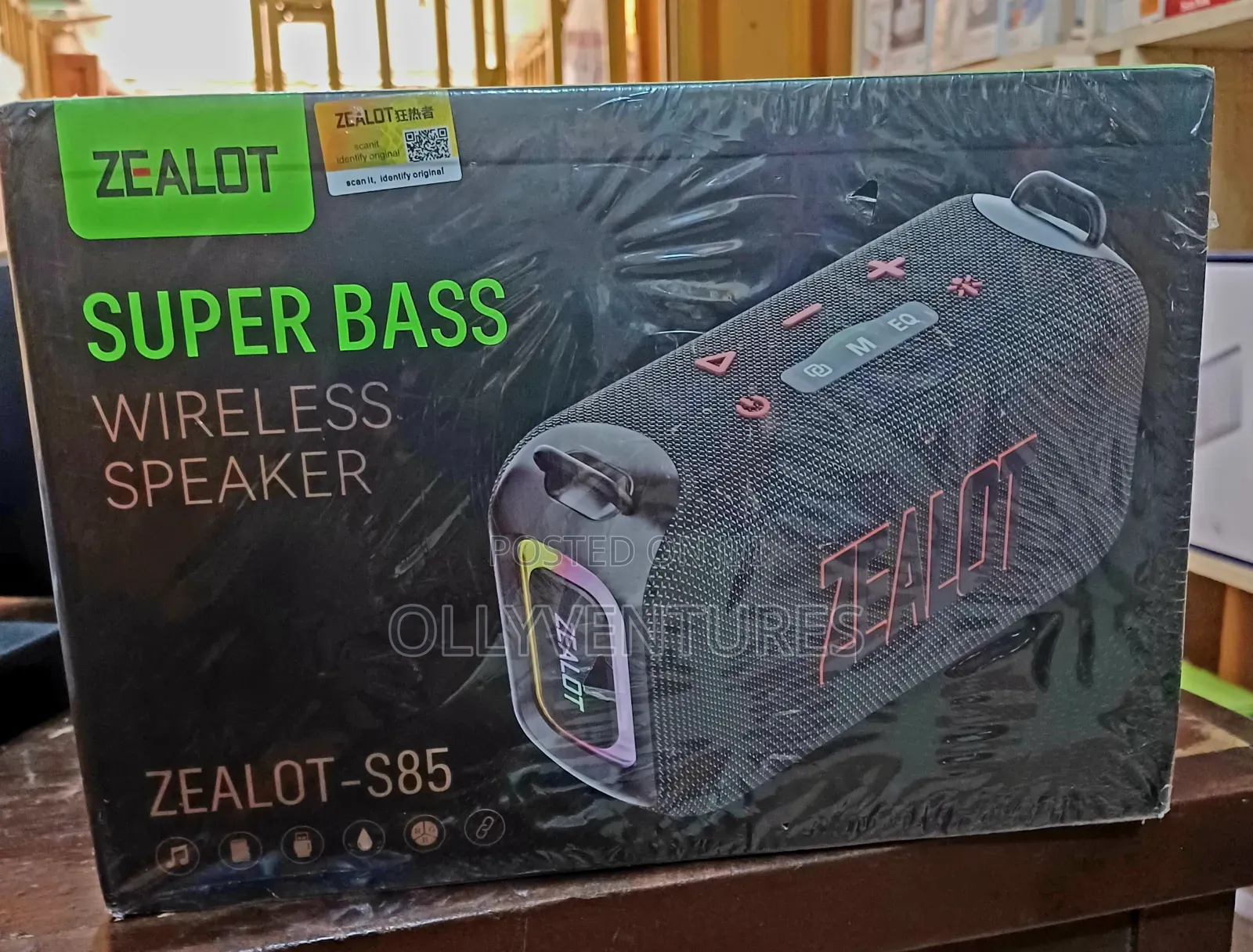 Zealot S85 Super Bass Wireless Speaker