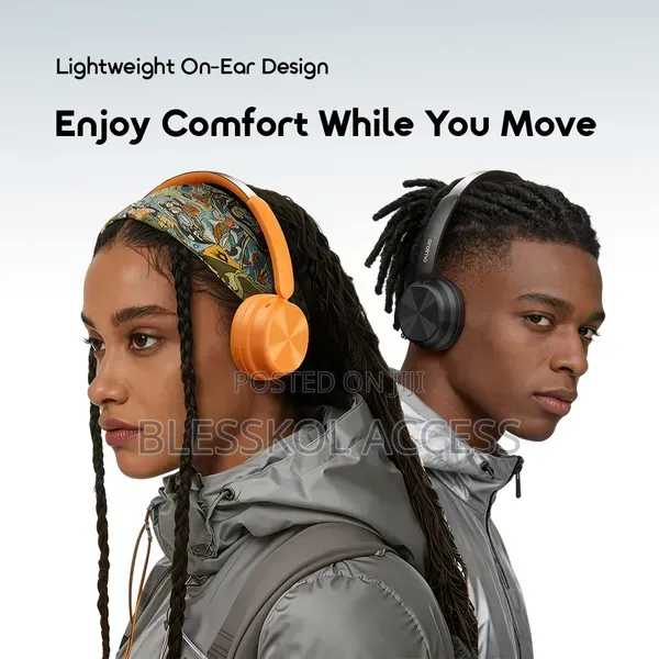 Oraimo Boompop Air Lightweight on-Ear Wireless Headphones