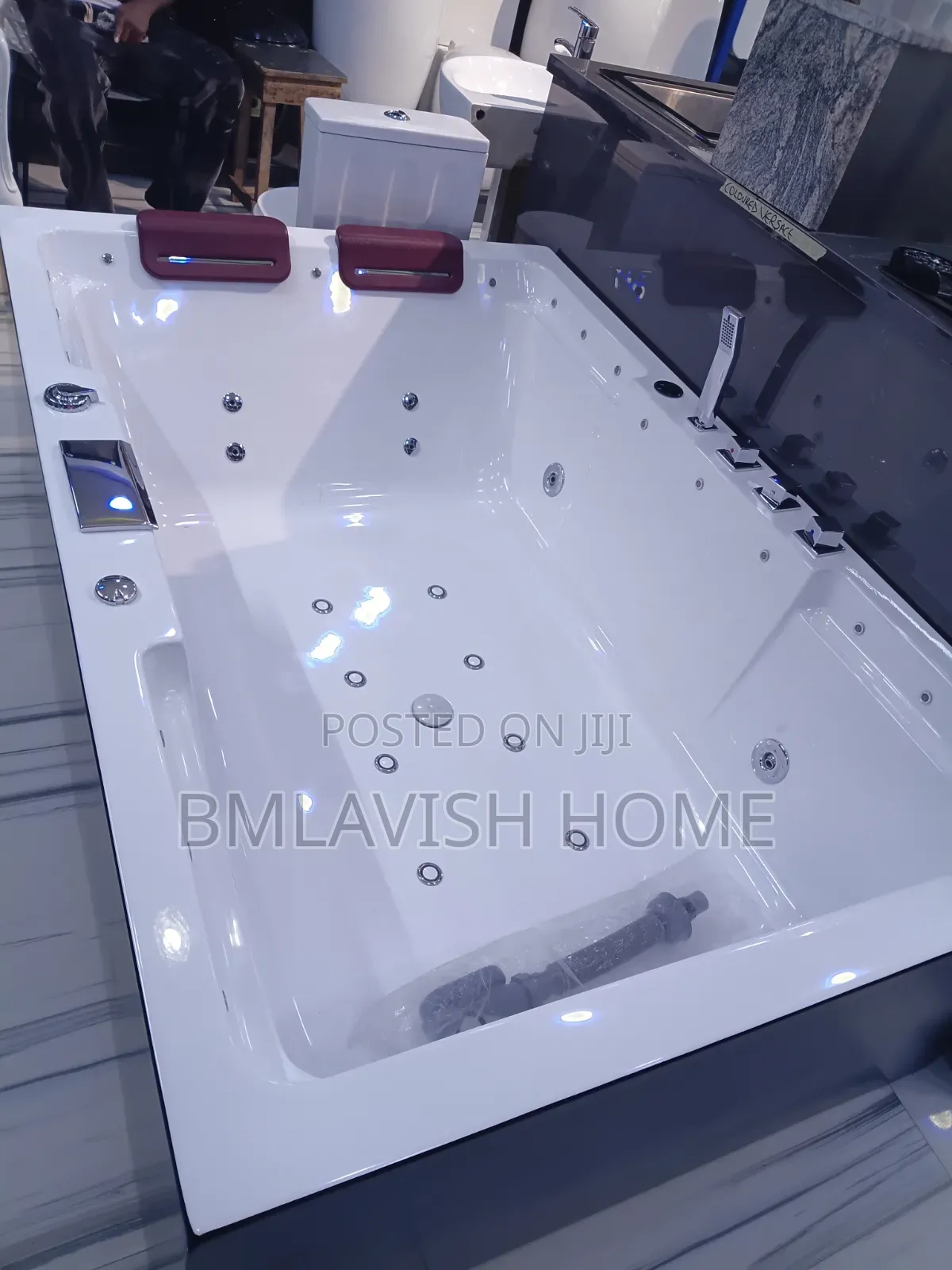 Special Acrylic Double Jacuzzi Set