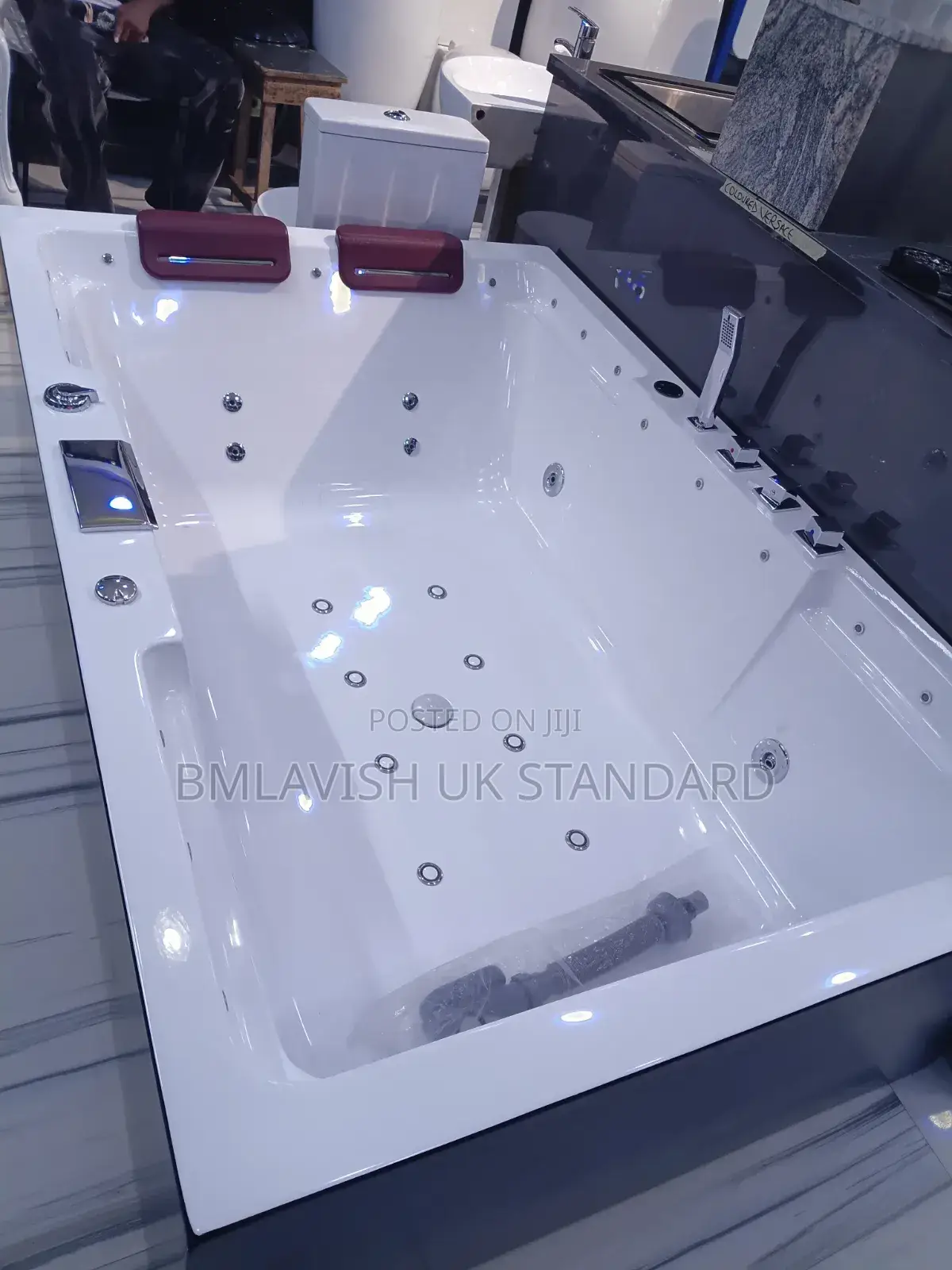 Special Acrylic Double Jacuzzi Set