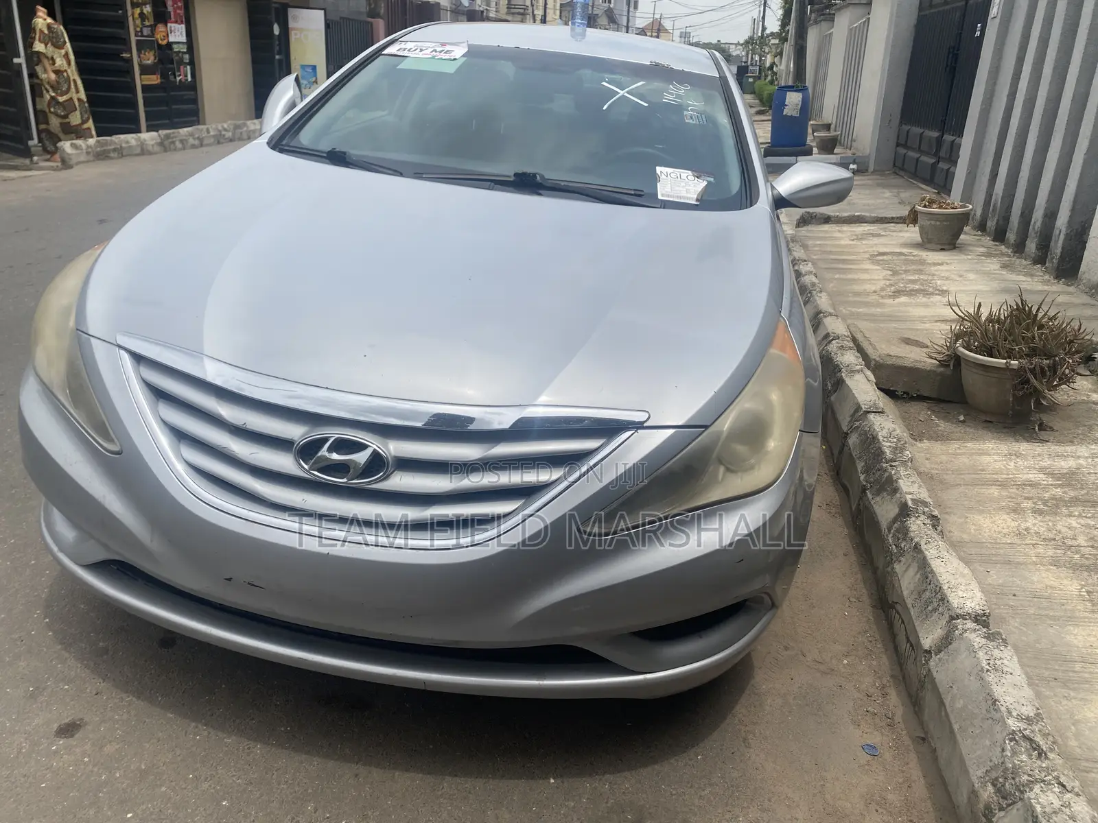 Hyundai Sonata GLS Sedan FWD (2.4L 4cyl 6A) 2011 Blue