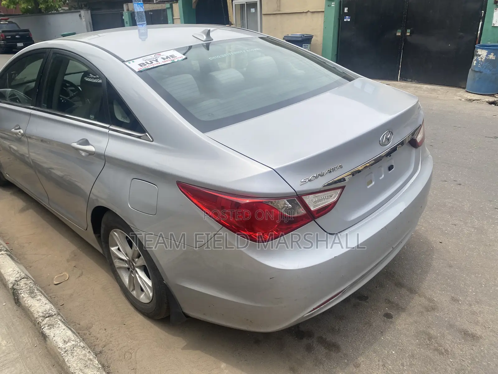 Hyundai Sonata GLS Sedan FWD (2.4L 4cyl 6A) 2011 Blue