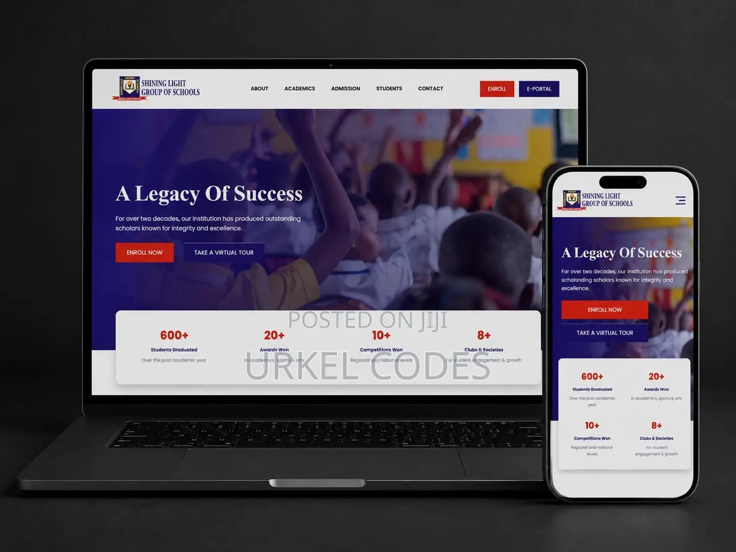Modern Website Design for Businesses Brands