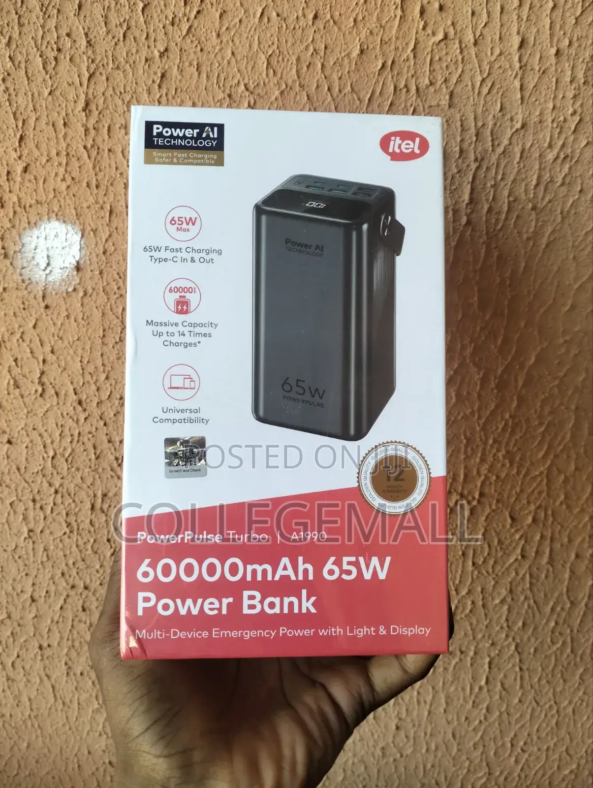 Itel 60,000mah Powerbank