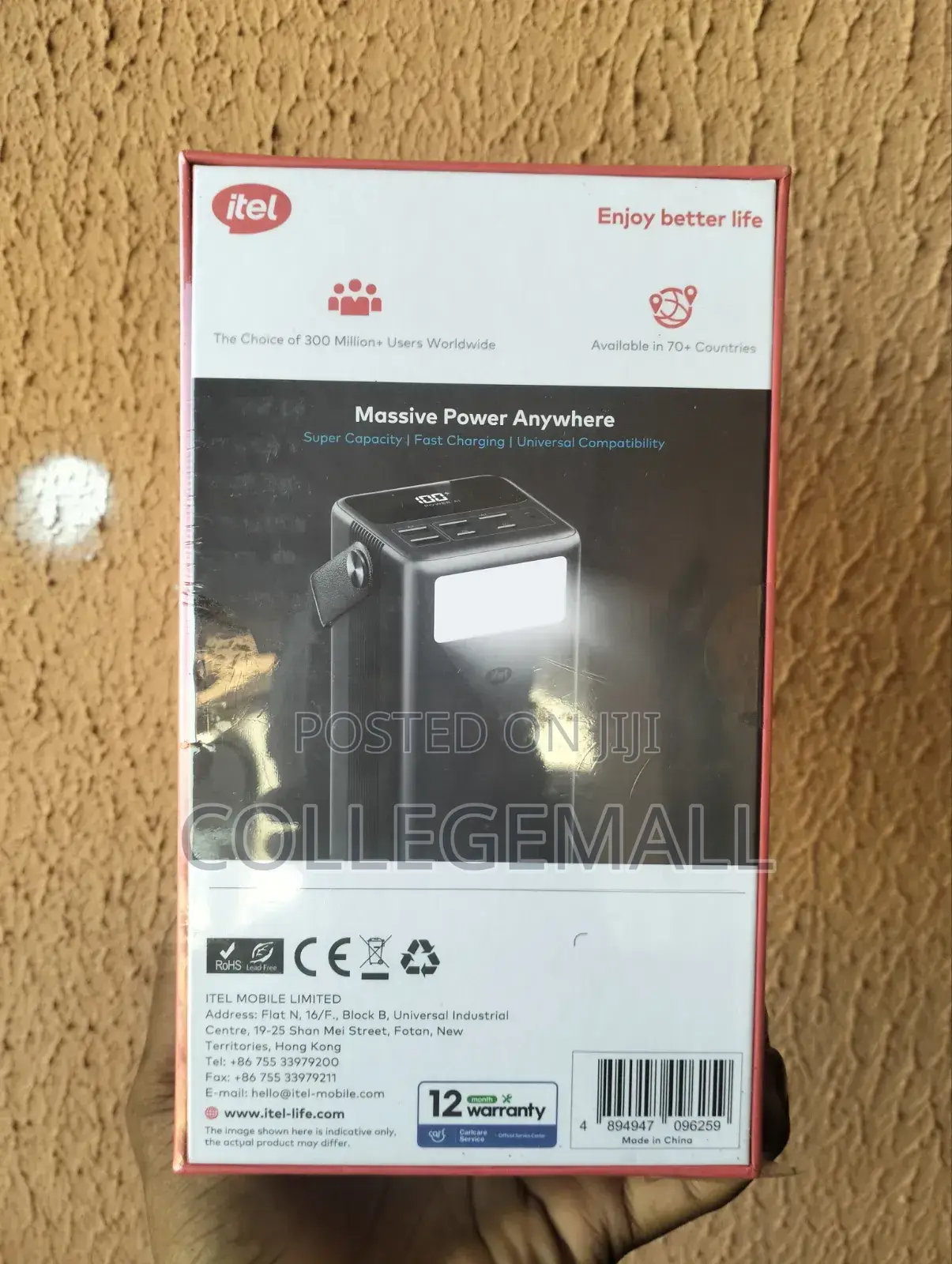 Itel 60,000mah Powerbank
