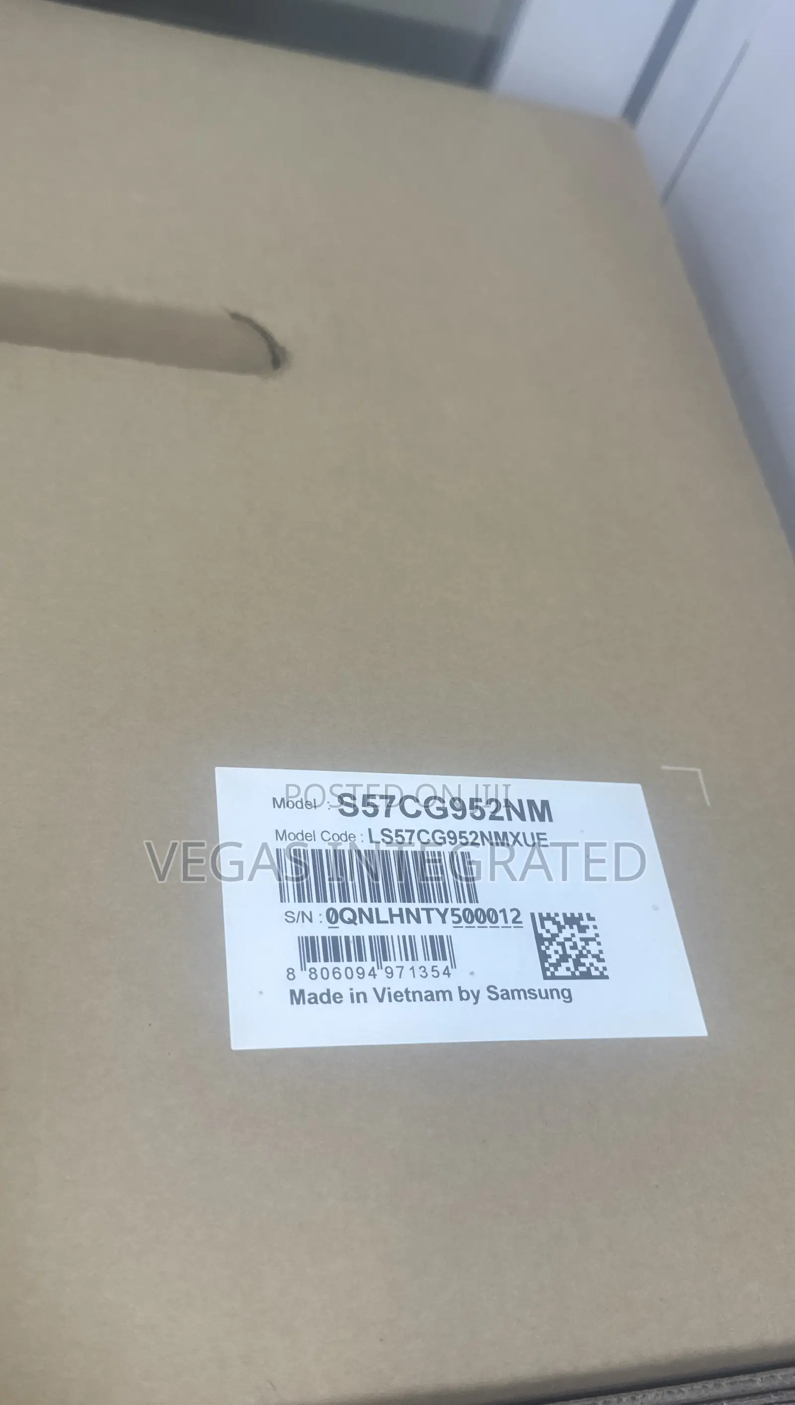 Samsung 57" G95nc Odyssey Neo G9 240hz Dual Uhd Monitor S57cg952nm