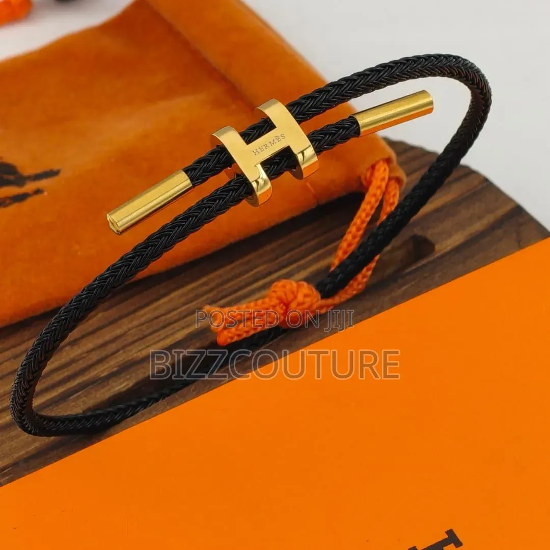 Original Hermes Braided Cord Bracelet Available in Store