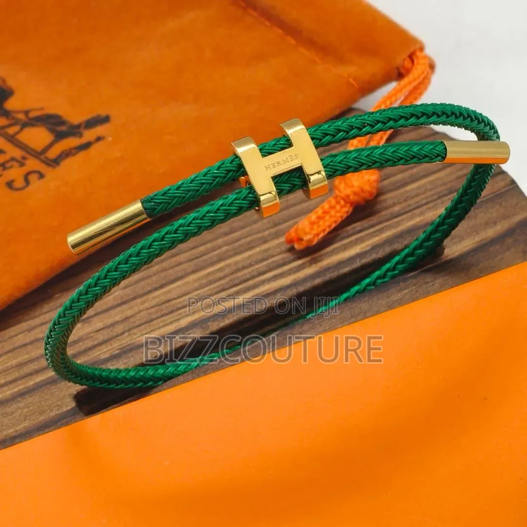 Original Hermes Braided Cord Bracelet Available in Store