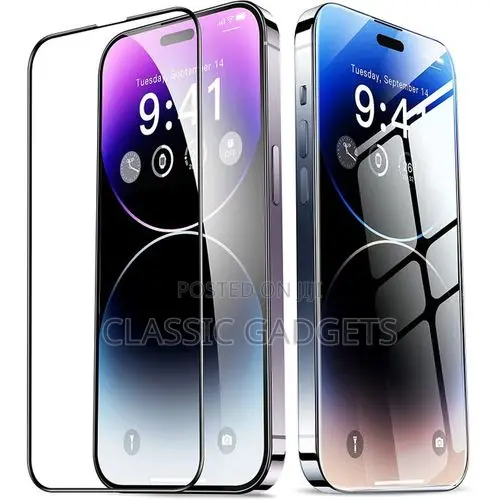 B0rderless Tempered Glass for iPhone 16 Promax\17