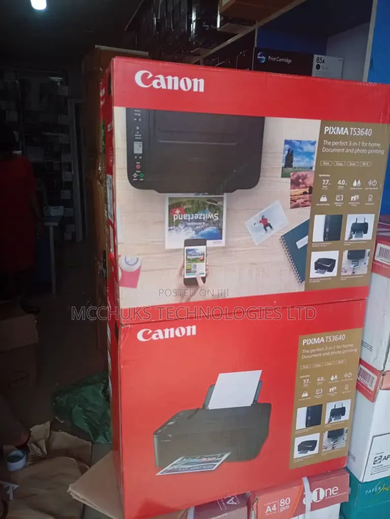 Canon Pixma Ts3640 Document and Photo Printer