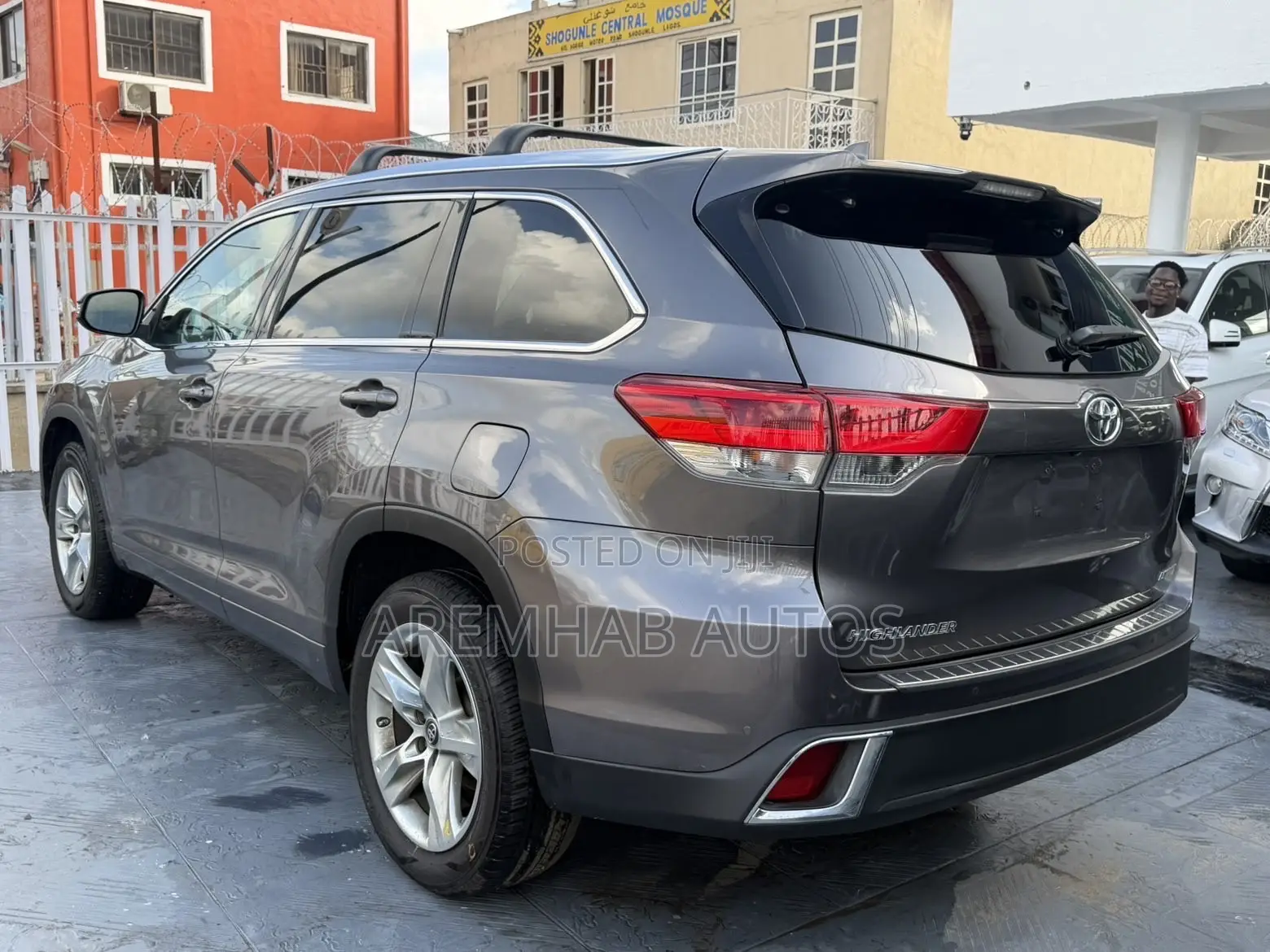 Toyota Highlander 2017 Gray