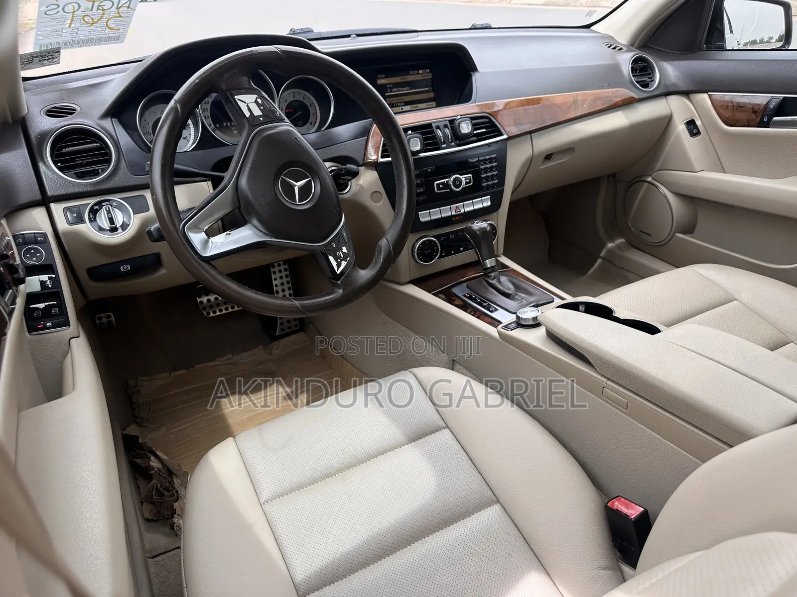 Mercedes-Benz C300 2012 Black