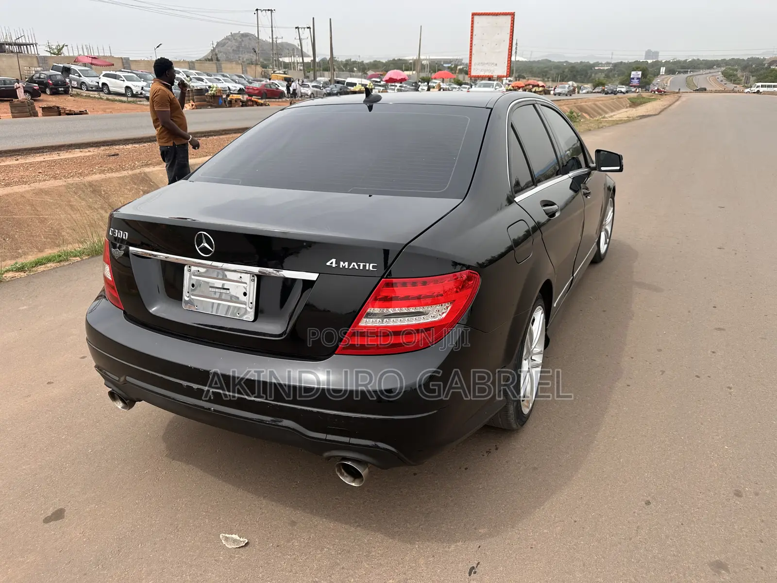Mercedes-Benz C300 2012 Black