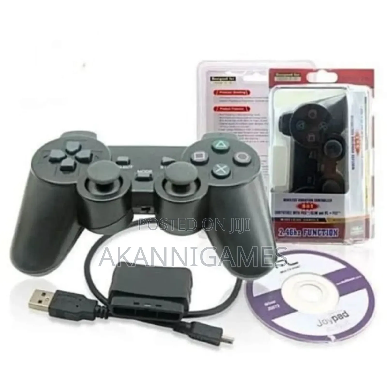 Wireless Bluetooth Game Controller Pad for Ps2 / PC / Android