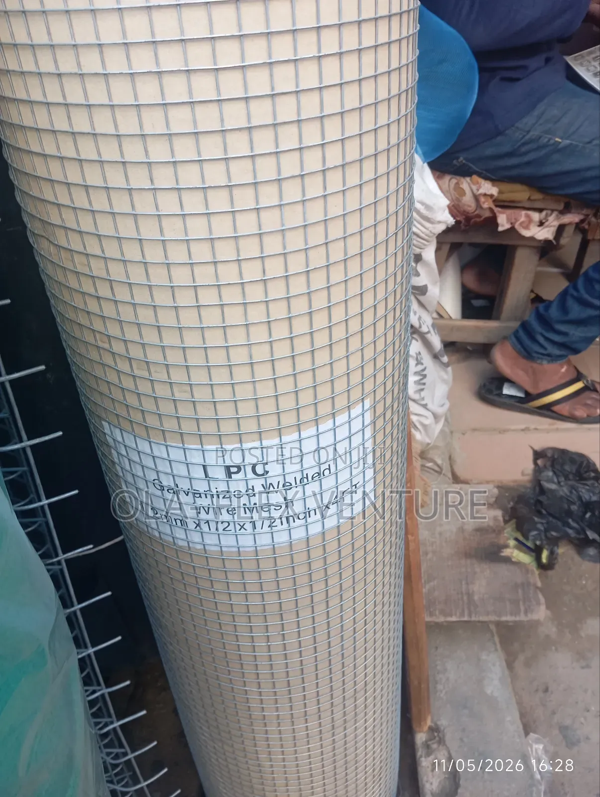 Wire Mesh 1/2 X1/2 4feet X 20meter