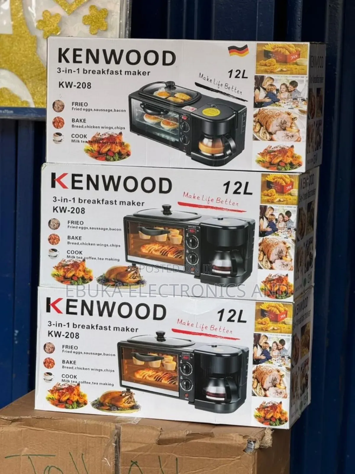 3 in 1 Kenwood Breakfast Maker Available Now