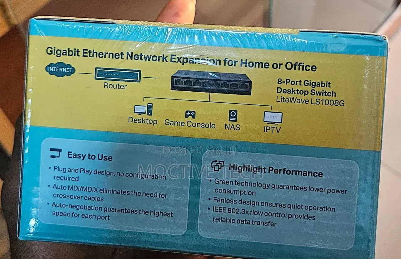Tp-Link 8port Gigabit Switch