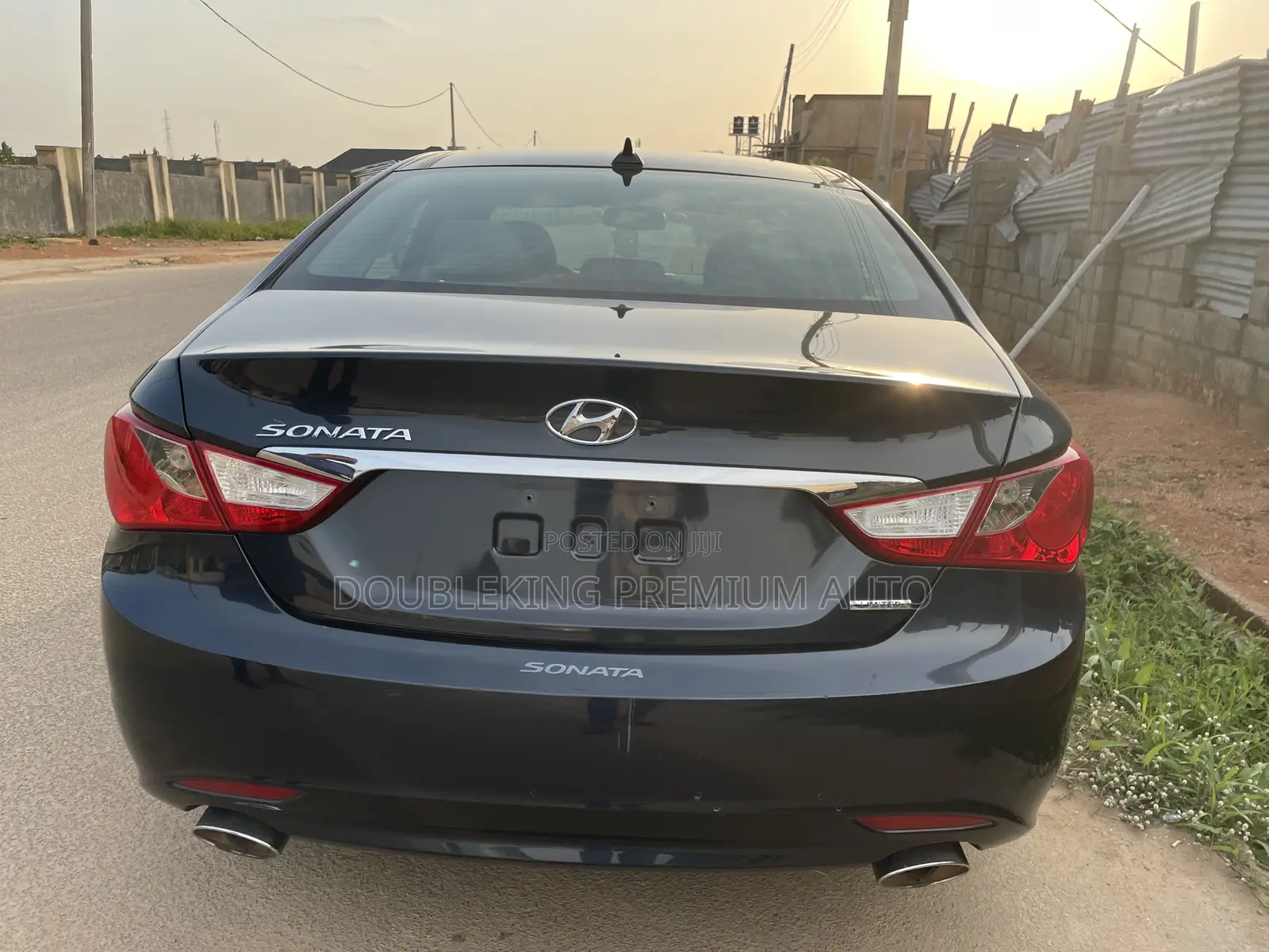 Hyundai Sonata Limited Sedan FWD (2.4L 4cyl 6A) 2012 Black