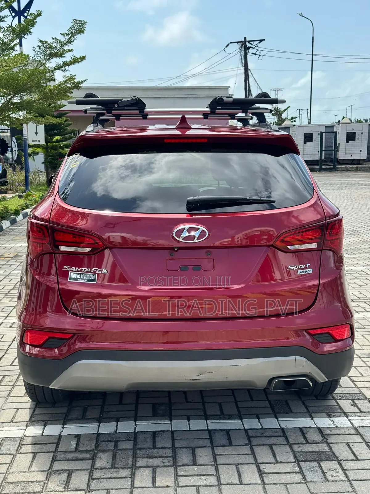 Hyundai Santa Fe SE Ultimate AWD 2017 Red
