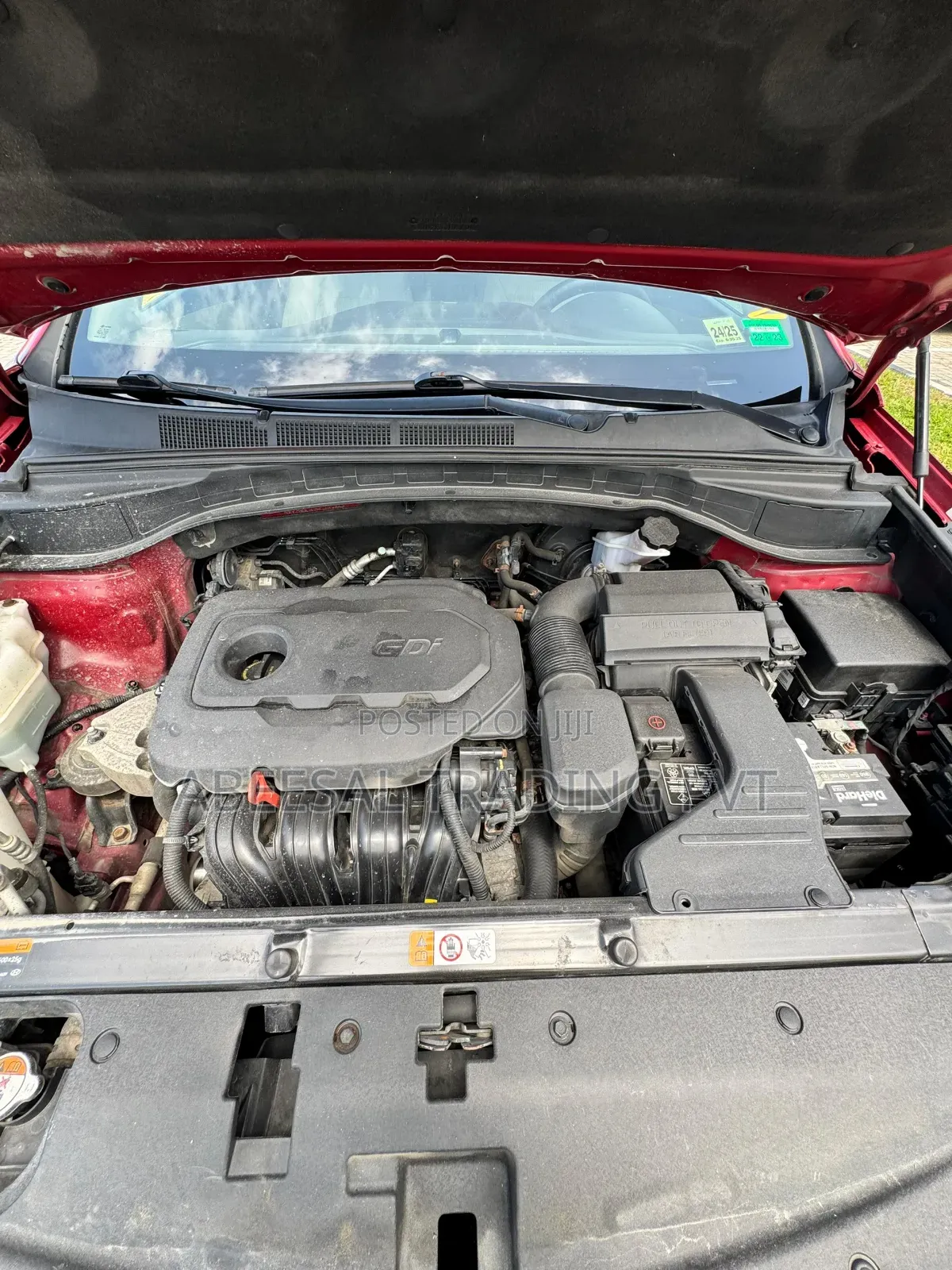Hyundai Santa Fe SE Ultimate AWD 2017 Red