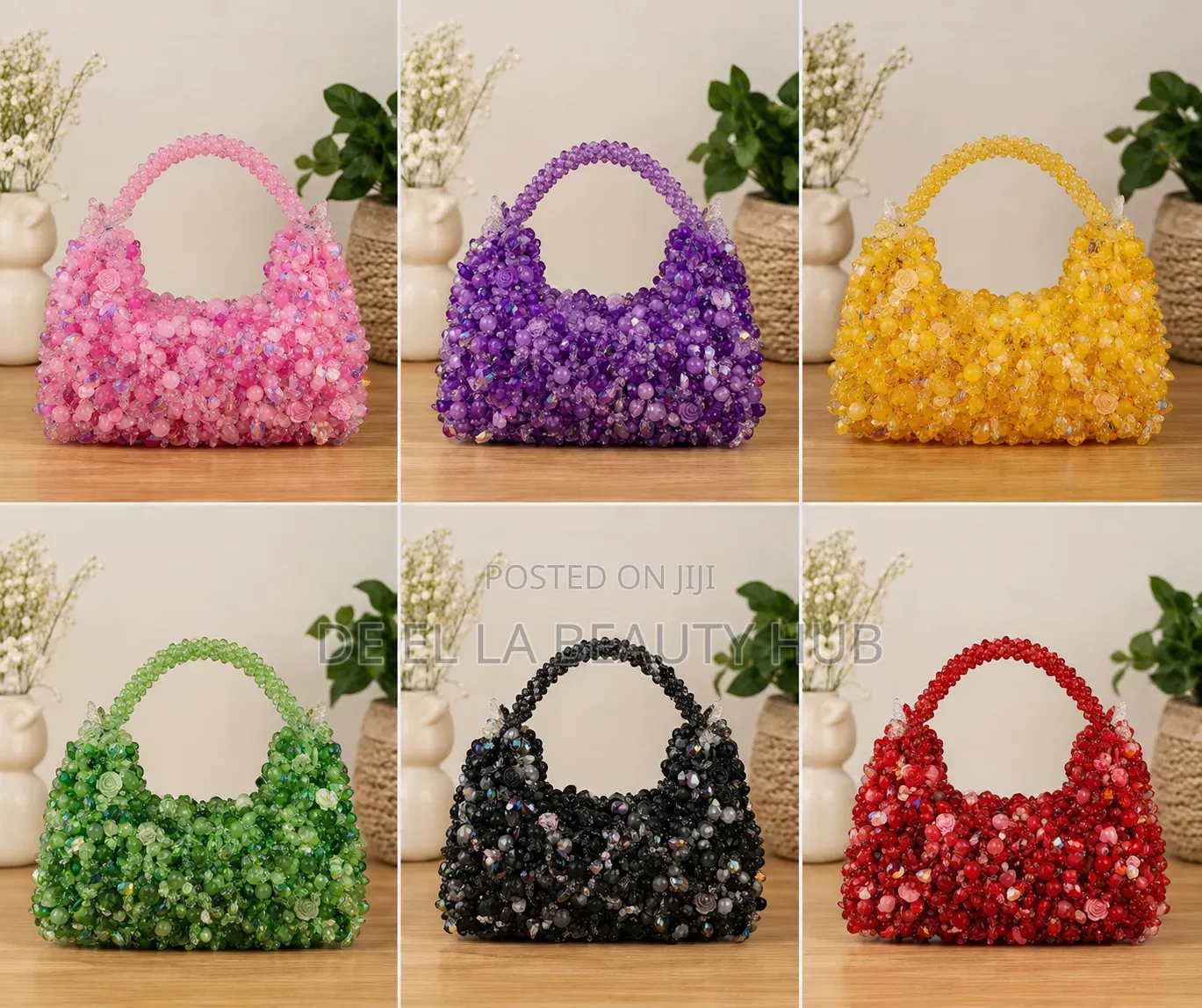 Elegant Handmade Beaded Bag