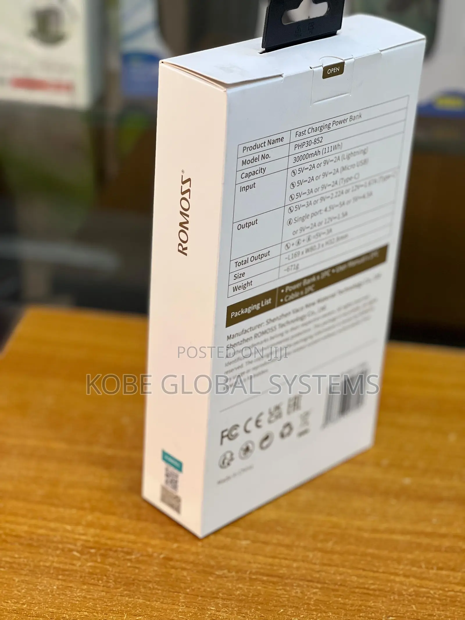 Romoss Sense 8pf 30000mah Power Bank