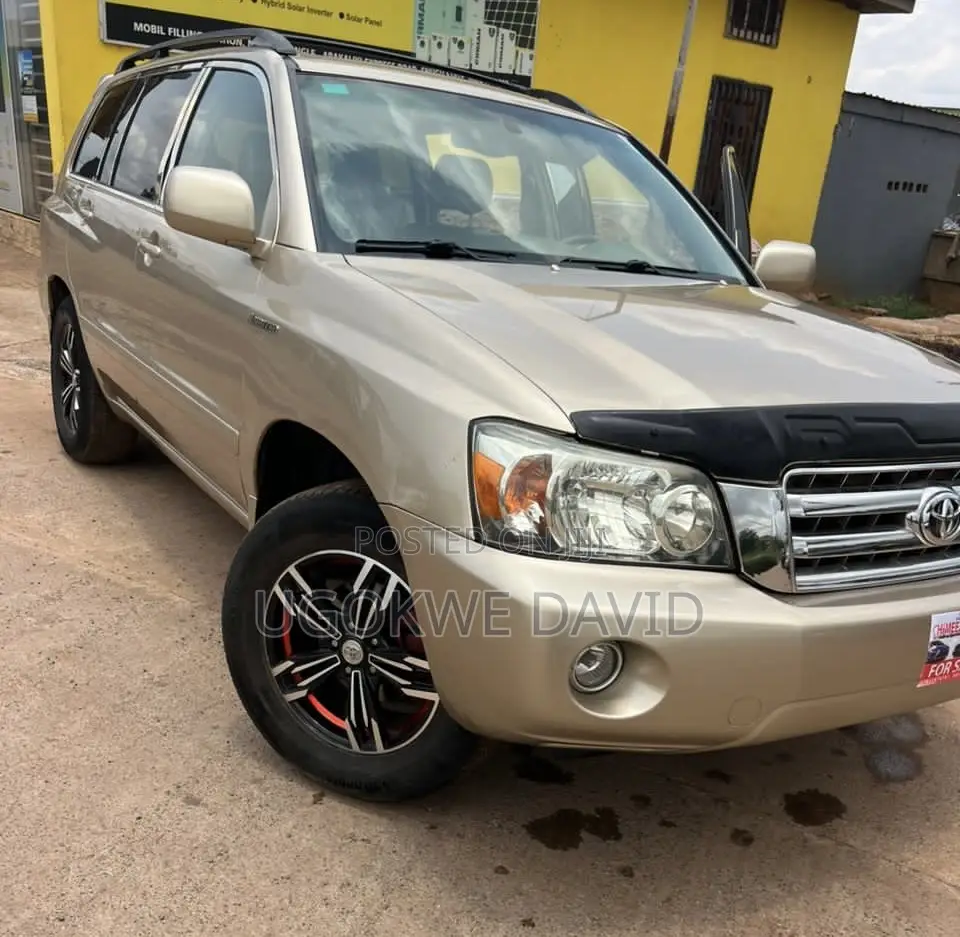 Toyota Highlander 2006 Gold