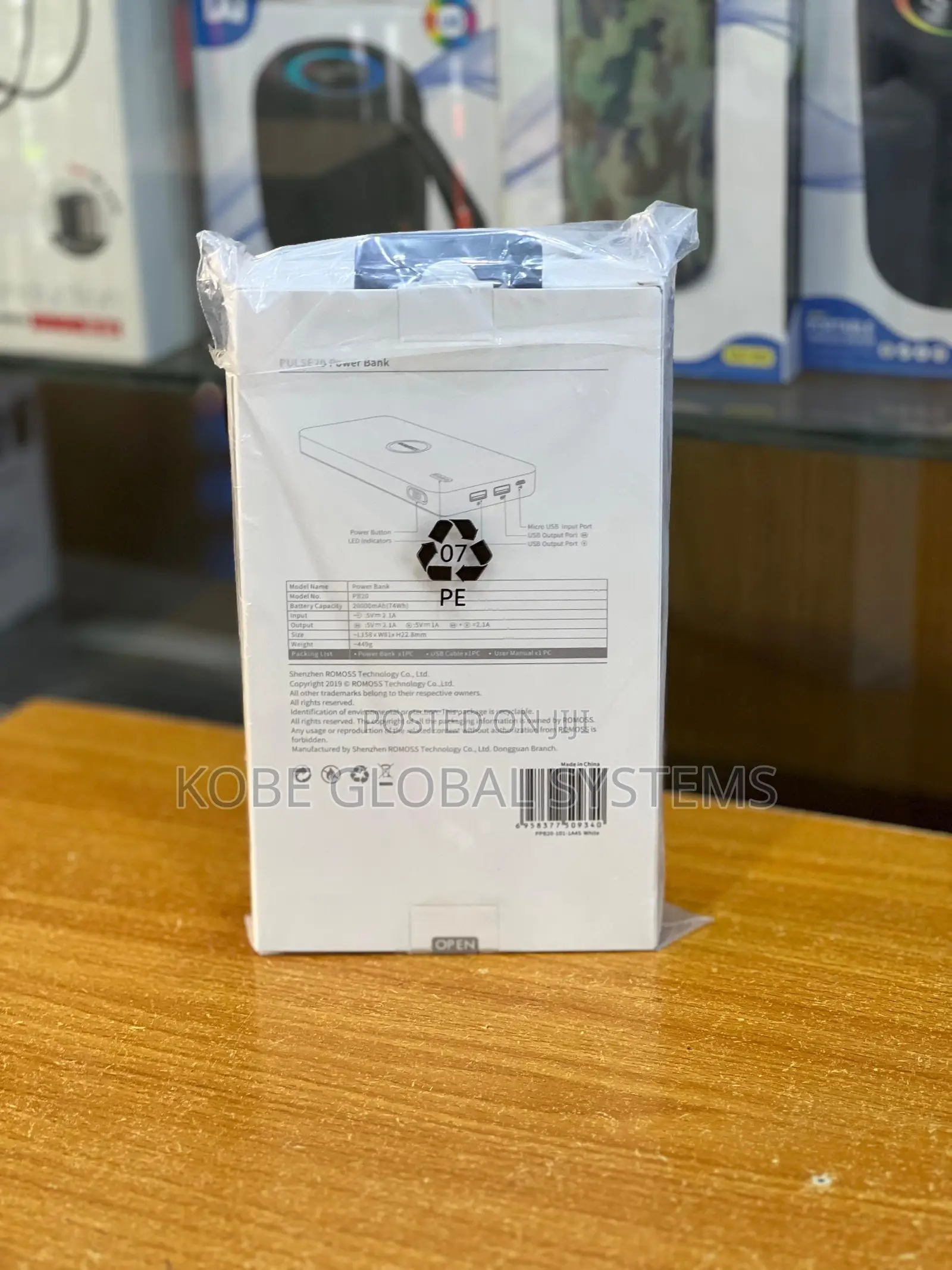 Romoss Pulse 20 20000mah Power Bank