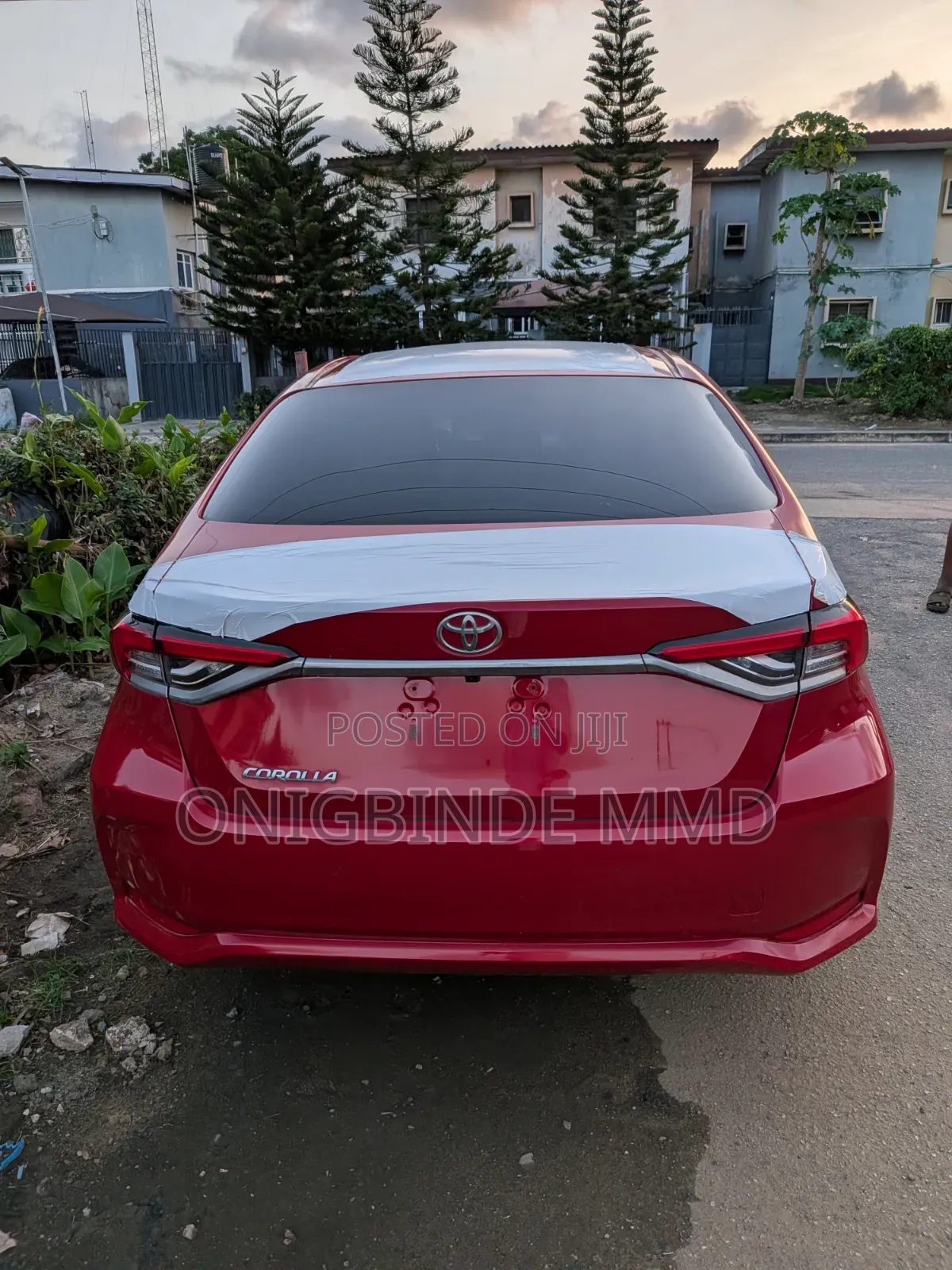 New Toyota Corolla 2025 Red