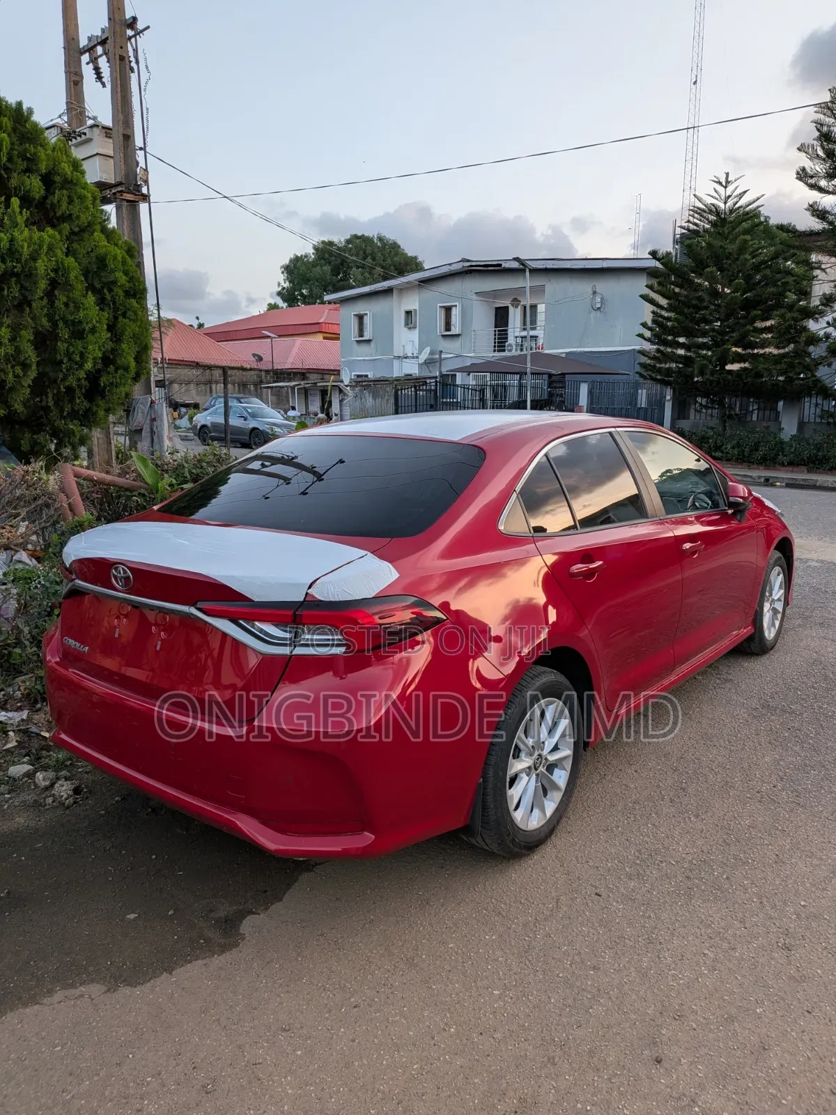New Toyota Corolla 2025 Red